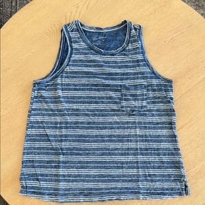 UNIVERSAL THREAD Target Blue Striped Tank